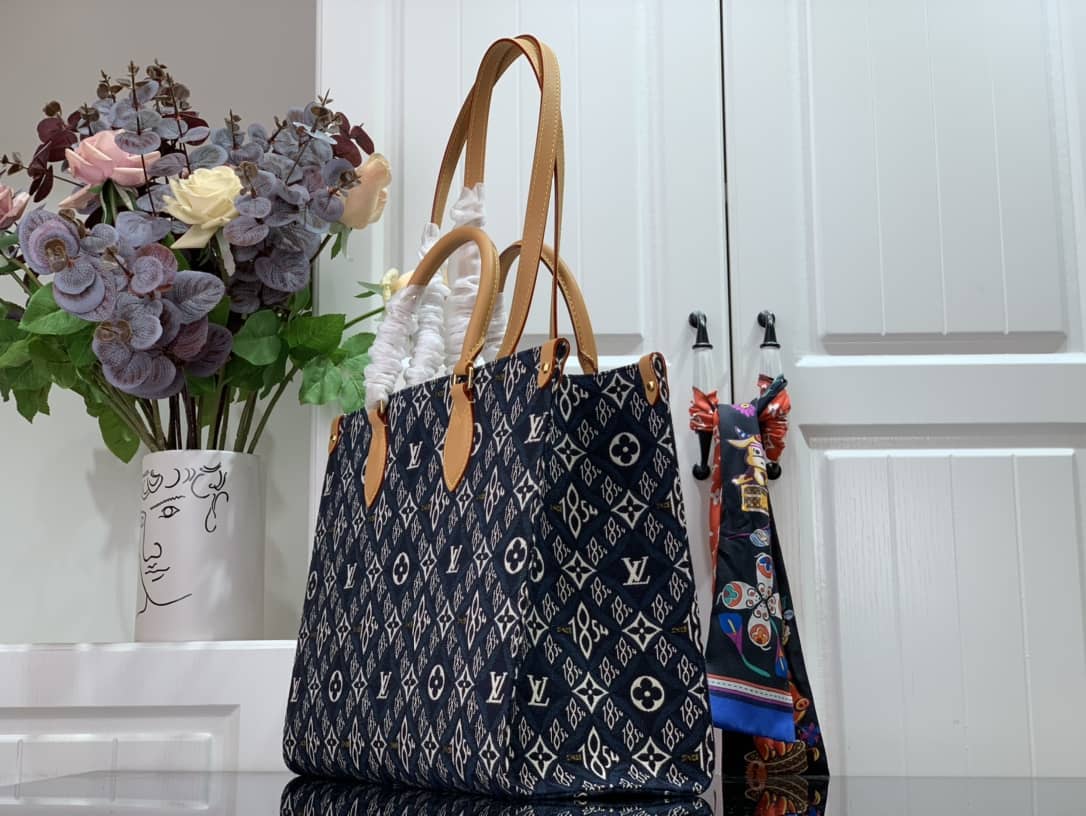 Best Replica LV Tote Dupe Since 1854 Onthego MM Tote Replica M57396 - Colareps