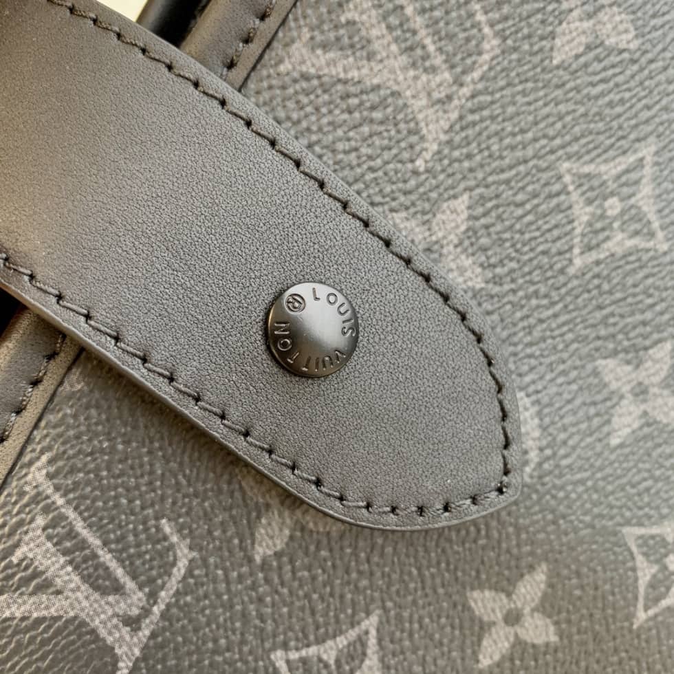 Best Replica LV Tote Dupe Monogram Eclipse Saumur M45914 Replica Tote - Colareps