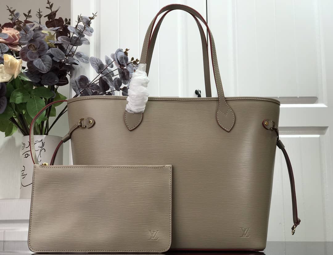 Best Replica Louis Vuitton Epi Leather Neverfull MM Bag Replica M54185 - Colareps