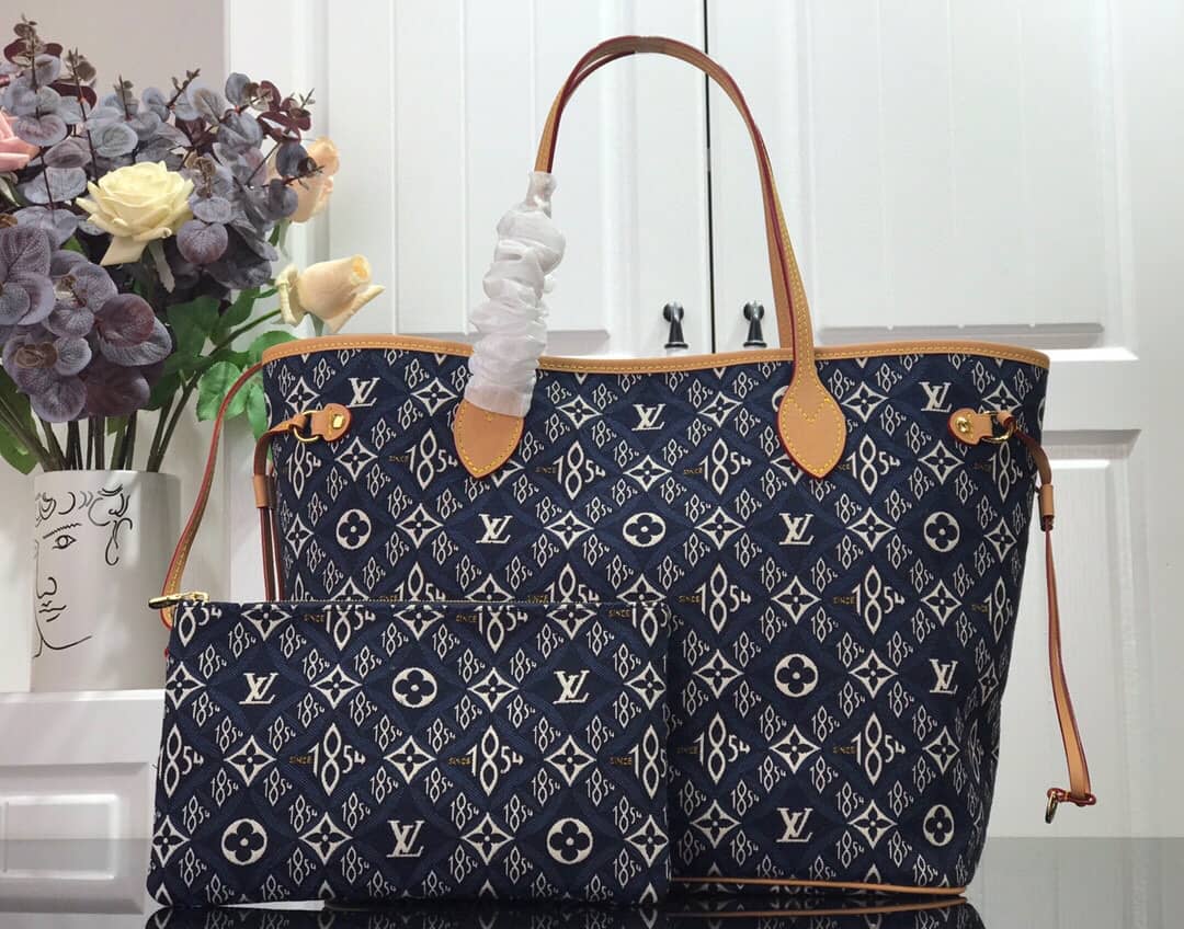Best Replica Louis Vuitton Since 1854 Neverfull MM Bag Replica M57484 - Colareps