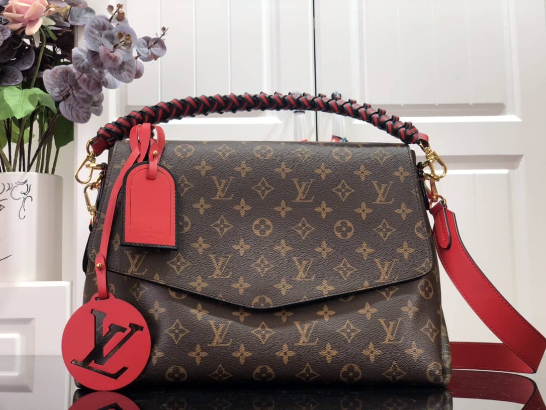 Best Replica Louis Vuitton Beaubourg MM Monogram Canvas Replica Bag M43953 - Colareps