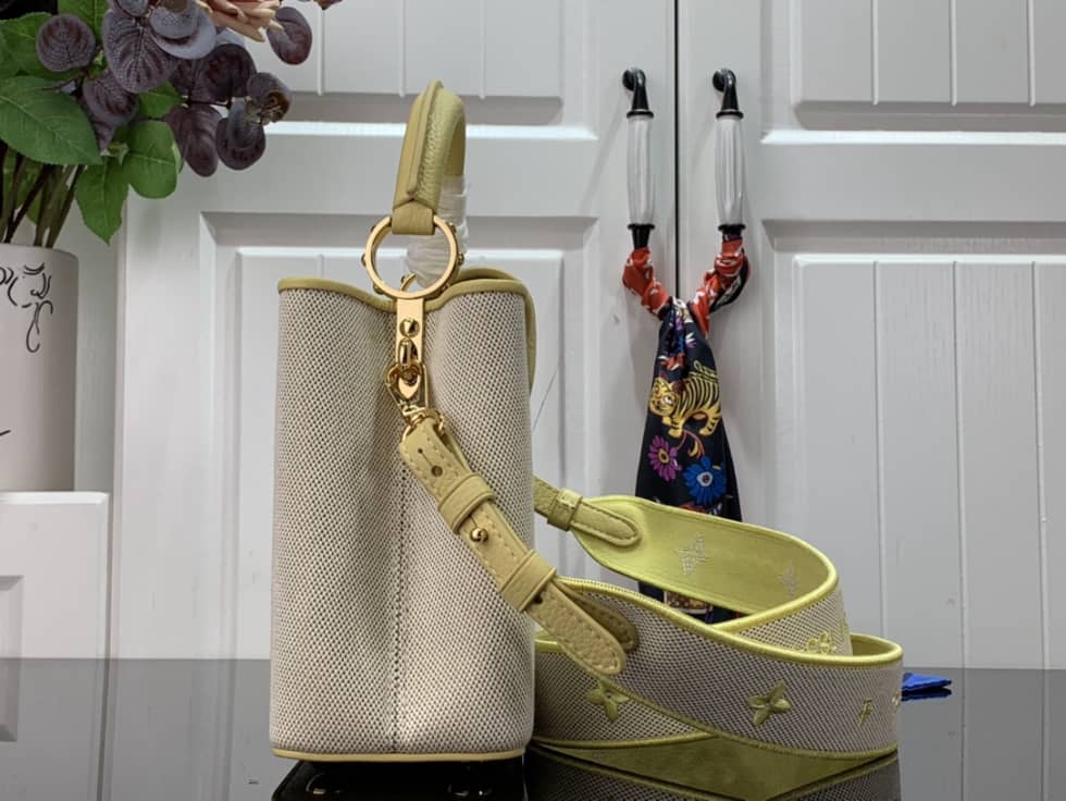Best Replica Louis Vuitton Capucines BB Yellow M59872 Replica Shoulder Bag - Colareps