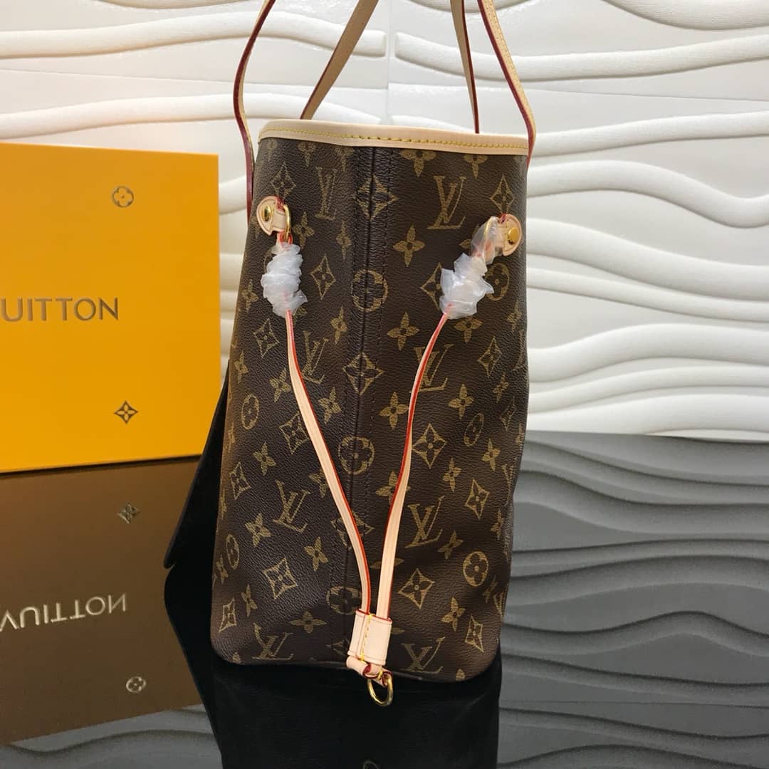 Best Replica Louis Vuitton Monogram Neverfull MM Bag Replica Red M40995 - Colareps