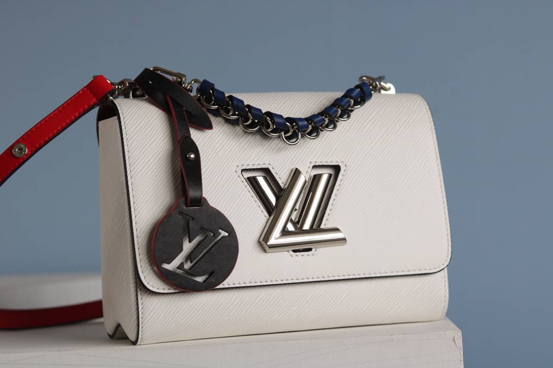 Best Replica LV Tote Dupe MM Crossbody Bag Replica White M50305 - Colareps