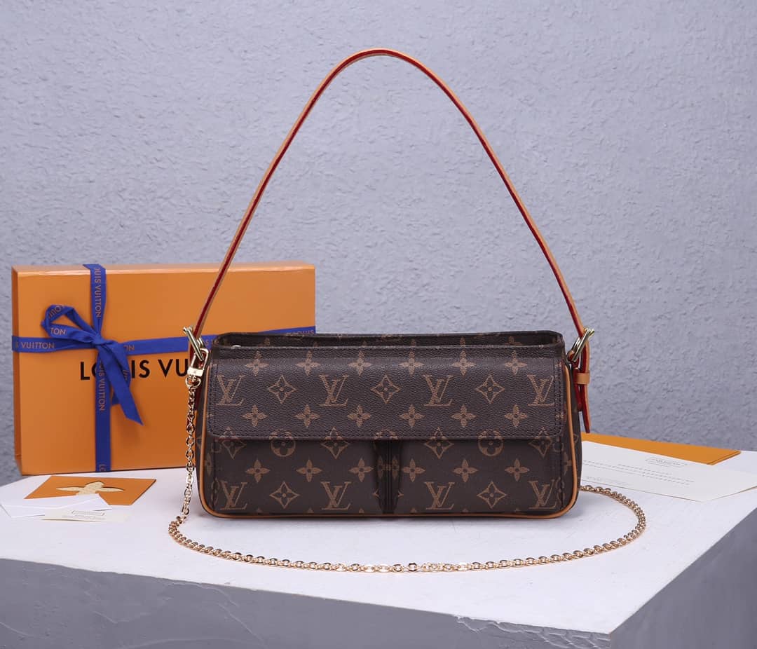 Best Replica Louis Vuitton Viva Cite MM Monogram Replica Shoulder Bag M51164 - Colareps