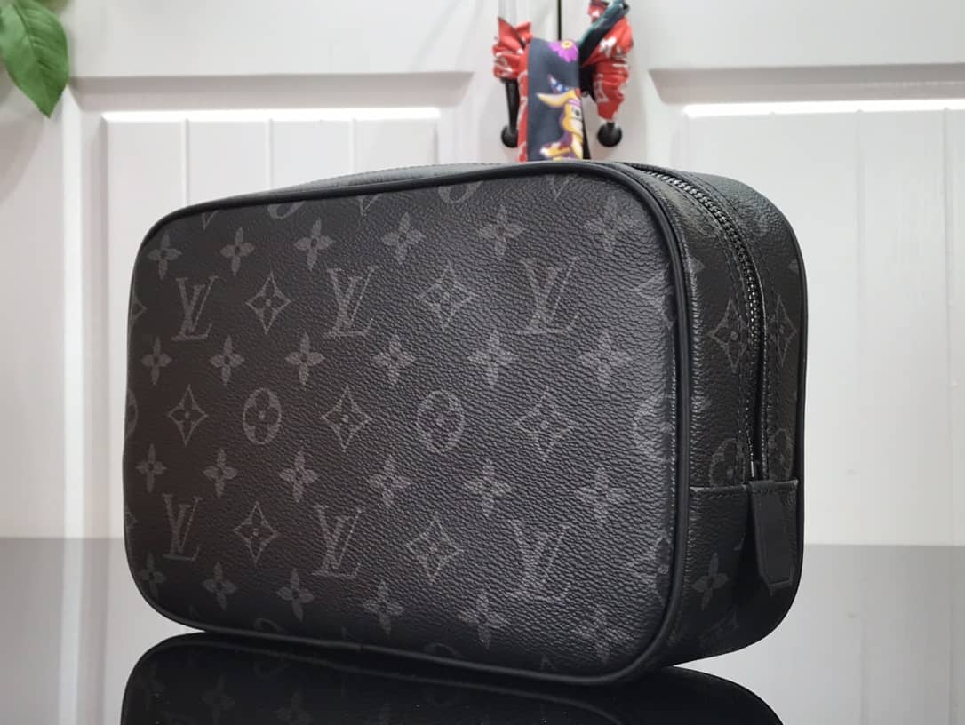 Best Replica Louis Vuitton Monogram Eclipse Toiletry Pouch M43383 - Colareps