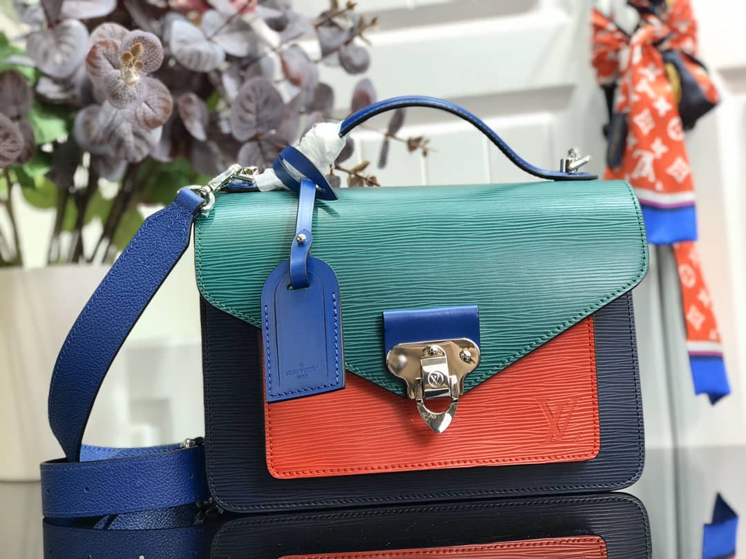 Best Replica Louis Vuitton Neo Monceau Epi Leather Satchel Replica Bag - Colareps