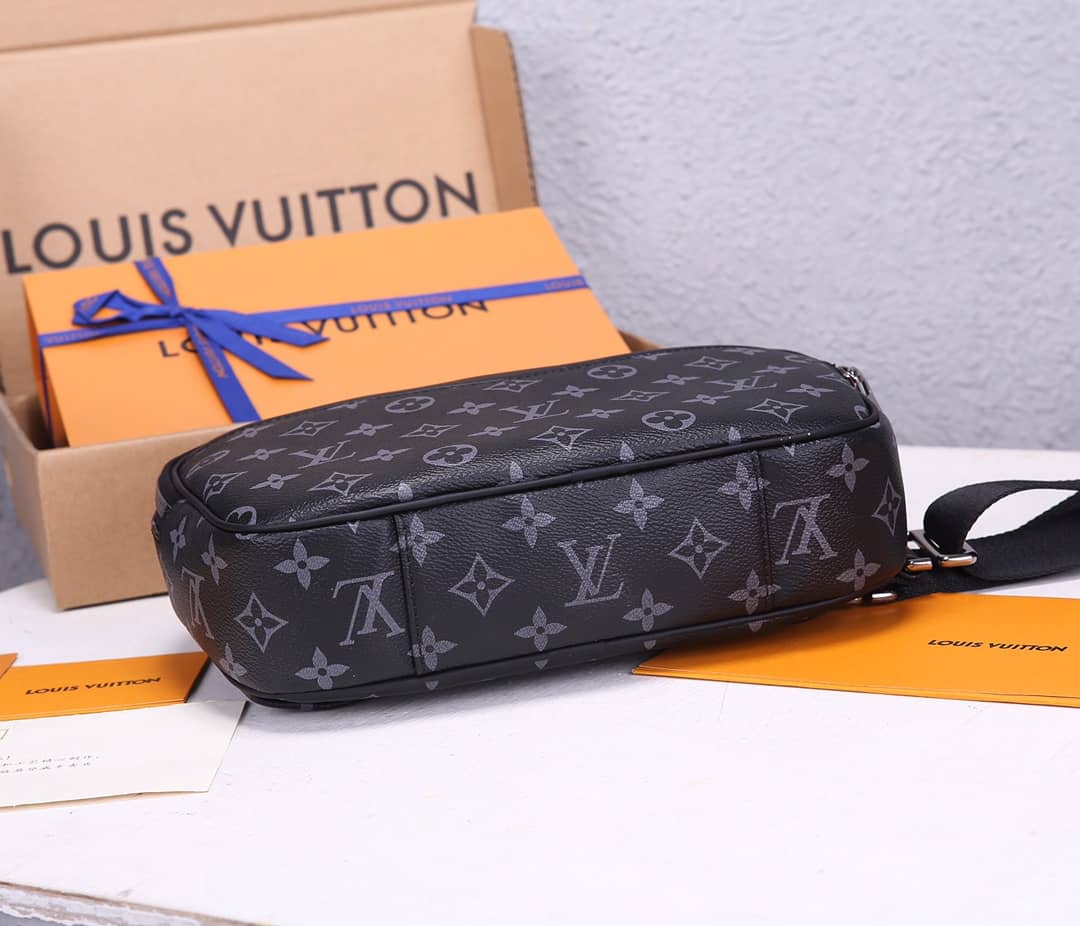 Best Replica LV Bum Bag Dupe Monogram Eclipse Waist Pouch hip body M42906(ColaReps) - Colareps