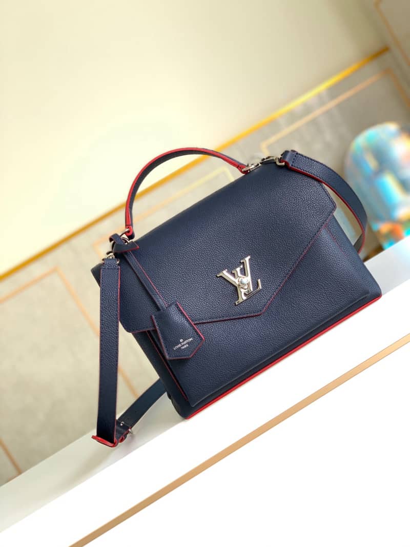 Best Replica Louis Vuitton Mylockme Medium Leather Crossbody Bag Replica M53197 - Colareps