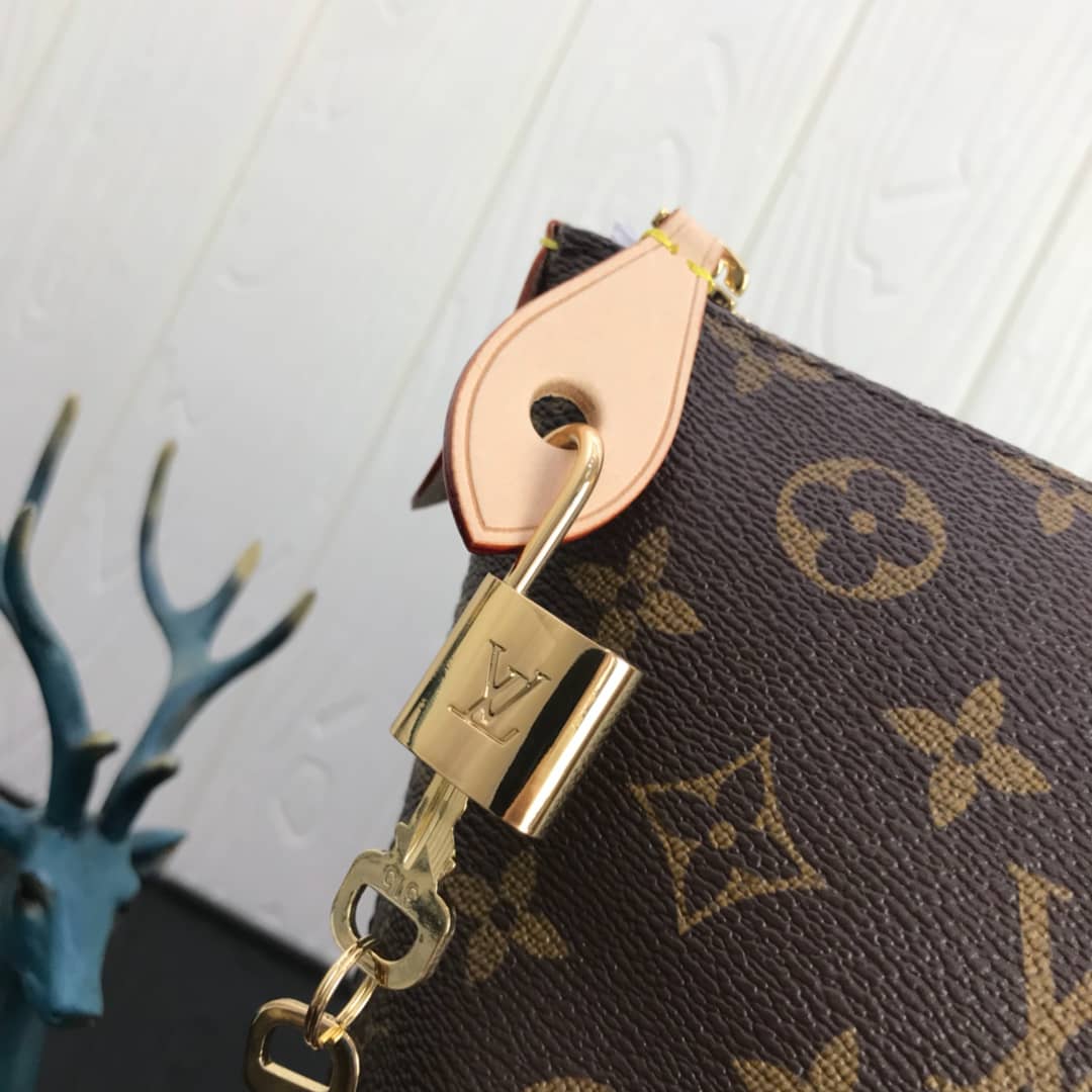 Best Replica Louis Vuitton Monogram Jena MM Semi Tote Replica M42267 - Colareps