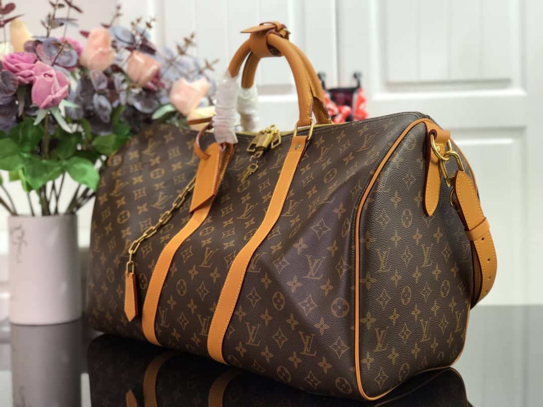 Best Replica LV Duffle Bag Replica Keepall 50 Virgil Monogram M44880 - Colareps