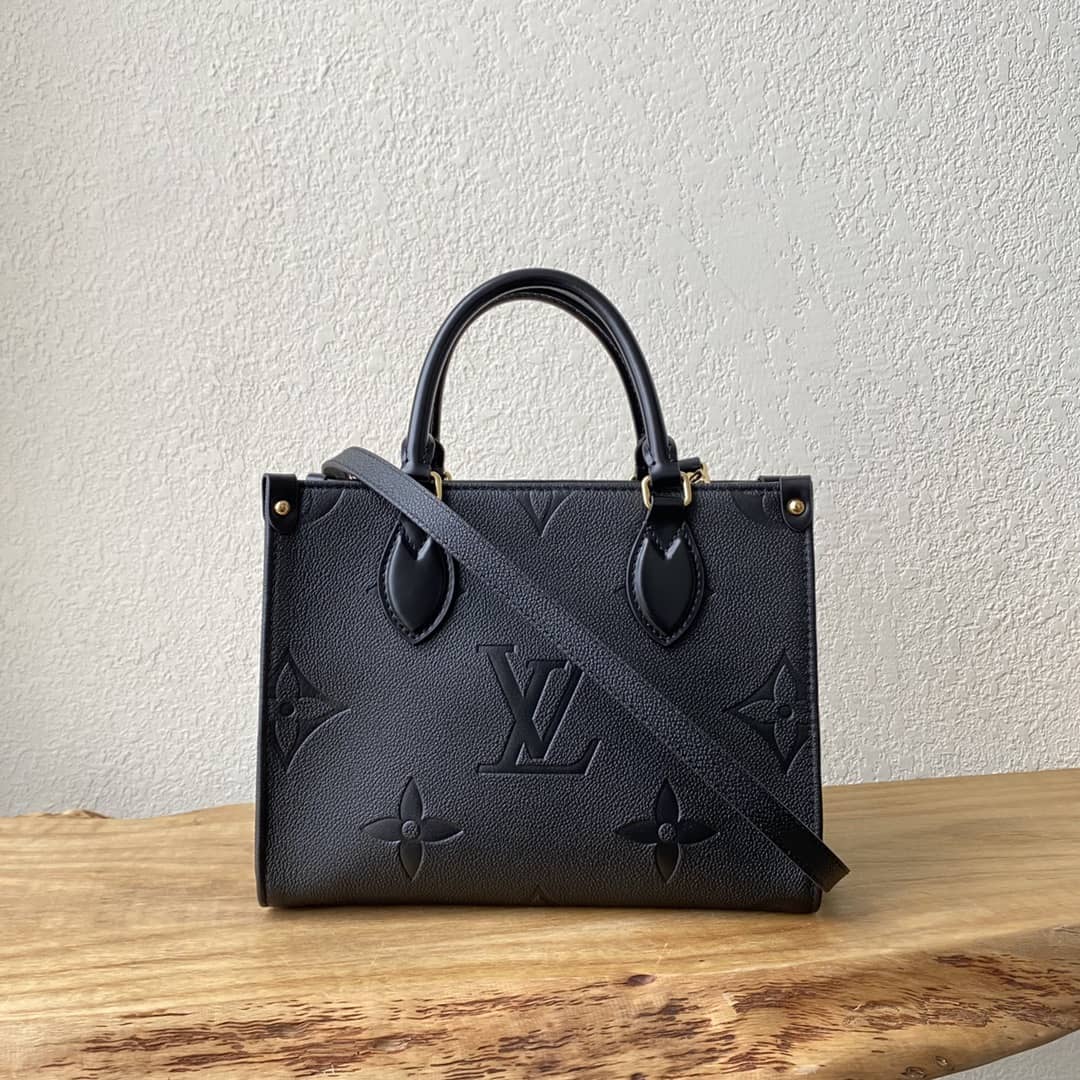 Best Replica Louis Vuitton Mini Onthego Tote Replica Black M45560 - Colareps