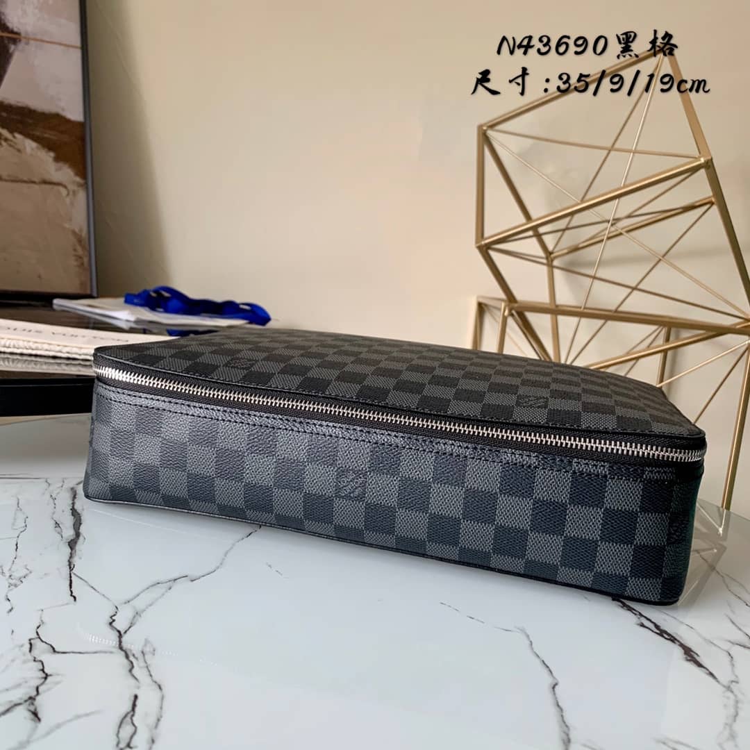 Best Replica Louis Vuitton Packing Cube GM Monogram Eclipse Bag Replica N43690 - Colareps