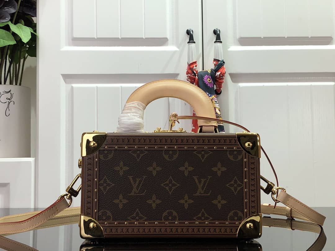 Best Replica Louis Vuitton Valisette Tresor Replica Handbag M45673 - Colareps