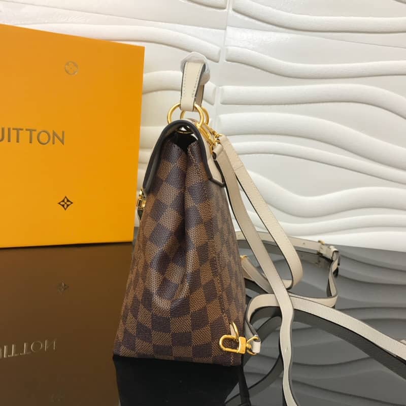 Best Replica Louis Vuitton Damier Ebene Clapton Replica Backpack Beige N42262 - Colareps