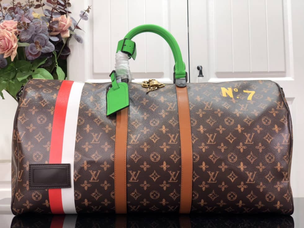 Best Replica LV Duffle Bag Replica Keepall Bandouliere 55 Virgil Abloh’s Trunk M59661 - Colareps