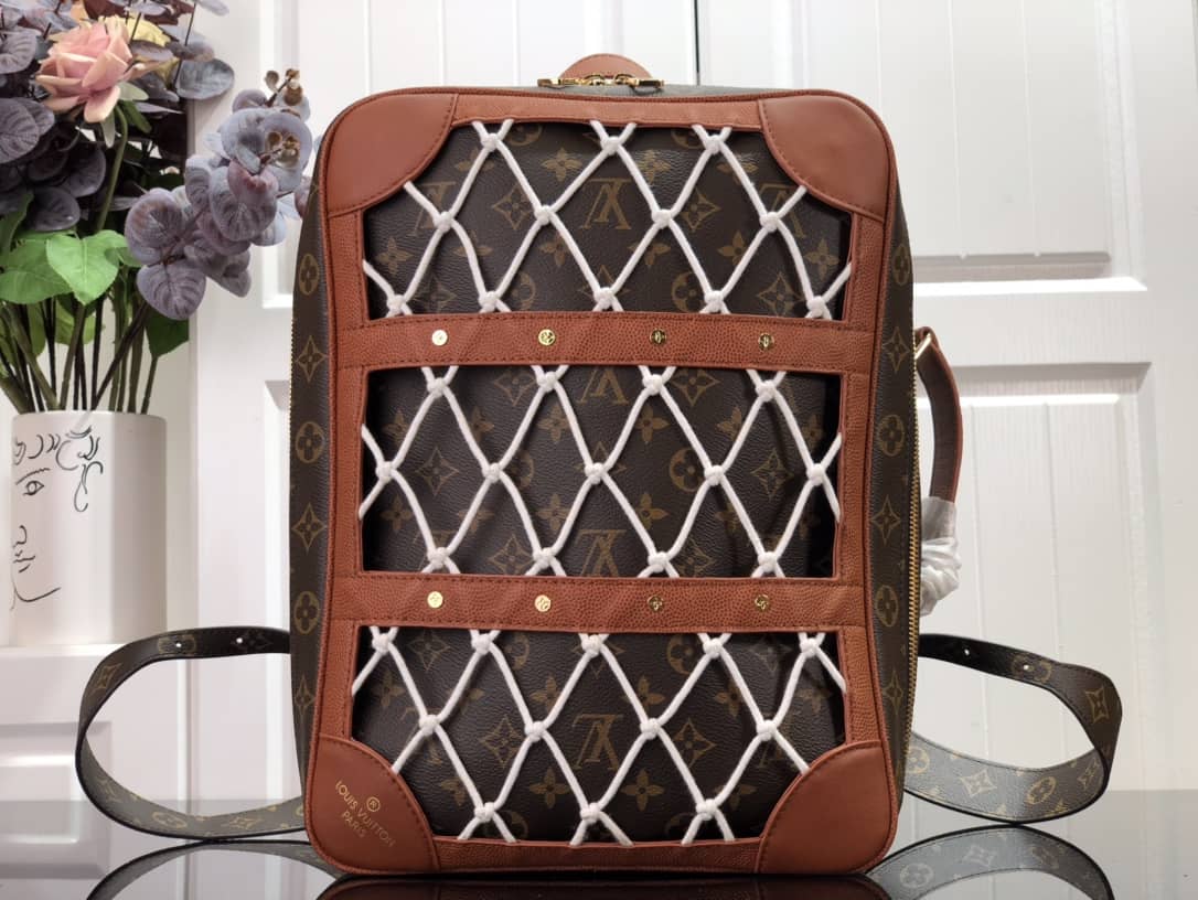 Best Replica Louis Vuitton x NBA Shoes Box Replica Backpack M45784 - Colareps