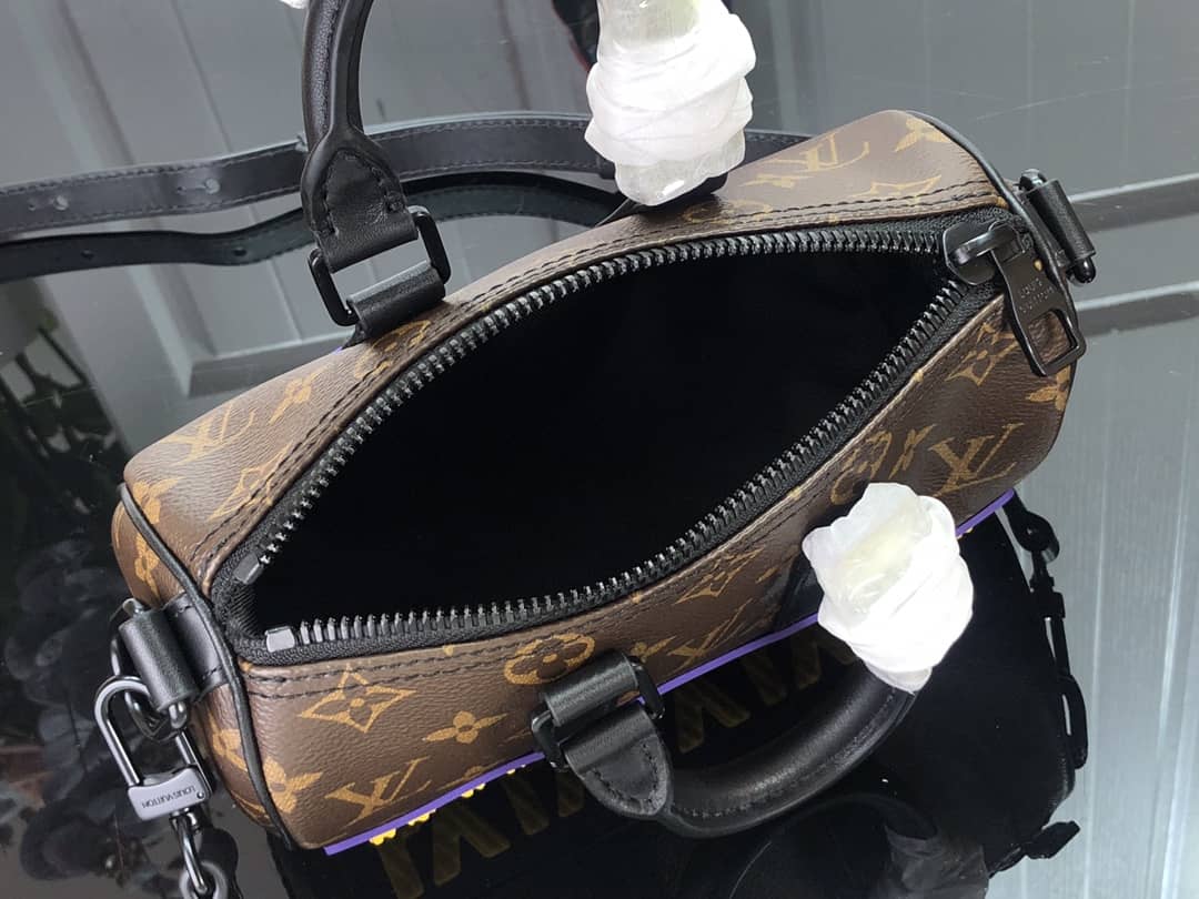 Best Replica Louis Vuitton Rubber Monogram Keepall XS 2Way Bag Replica M45788 - Colareps