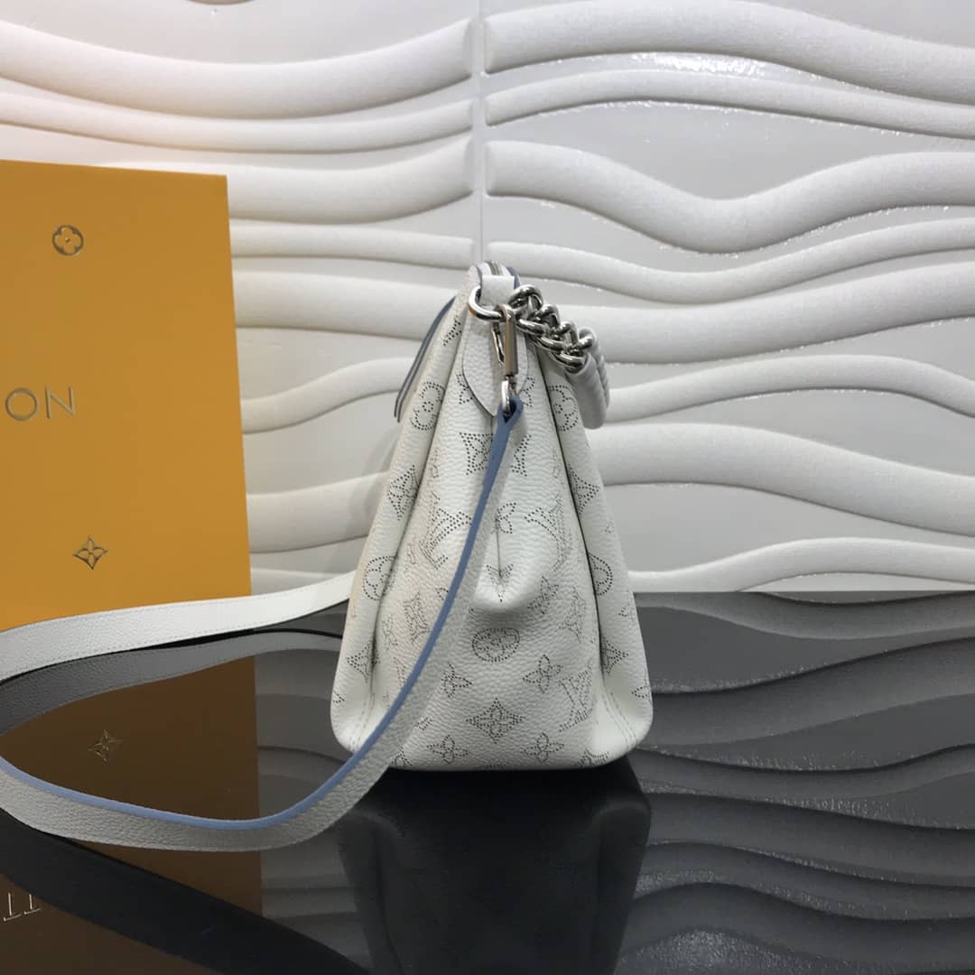 Best Replica Louis Vuitton Babylone Chain BB 2way Shoulder Bag Replica White M51223 - Colareps