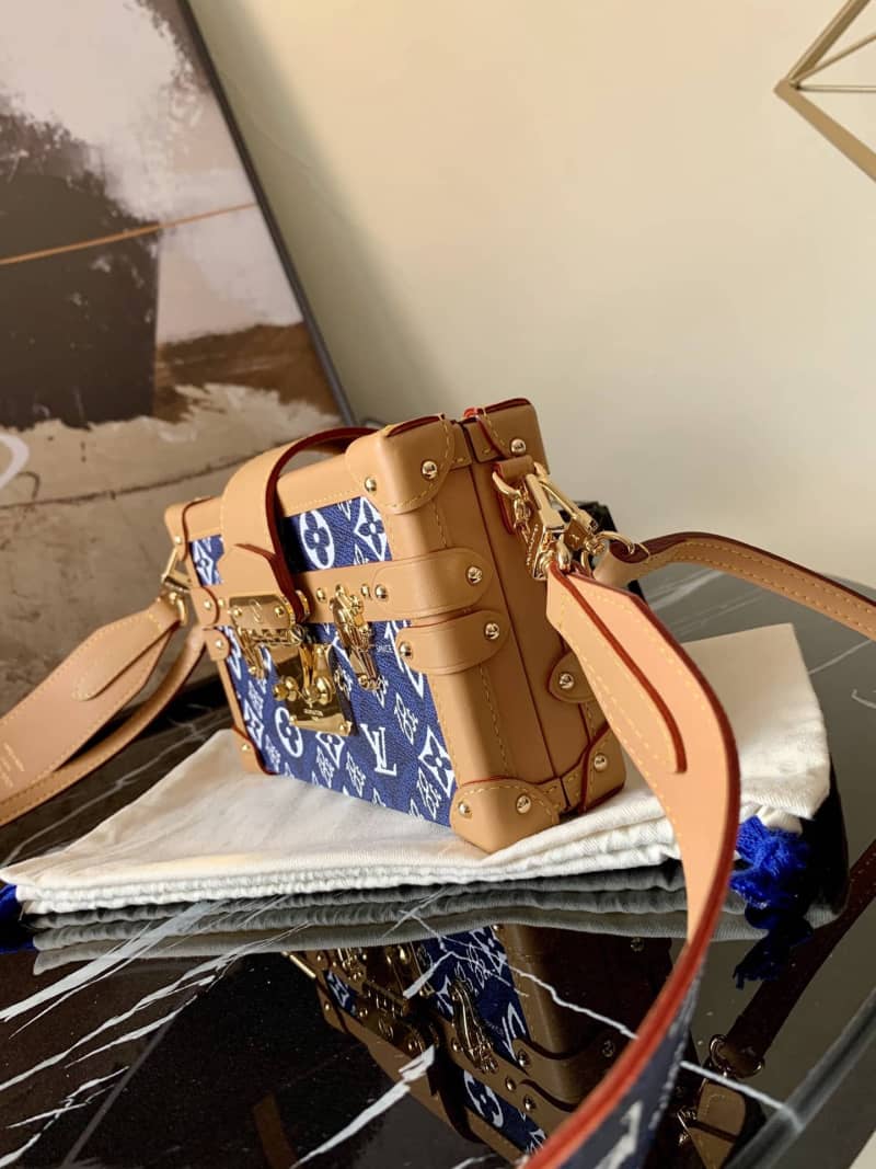 Best Replica Louis Vuitton Petite Malle Since 1854 Monogram Replica Bag M57399 - Colareps