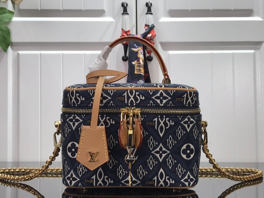 Best Replica Louis Vuitton Since 1854 Vanity PM Monogram Bag Replica M57403 - Colareps