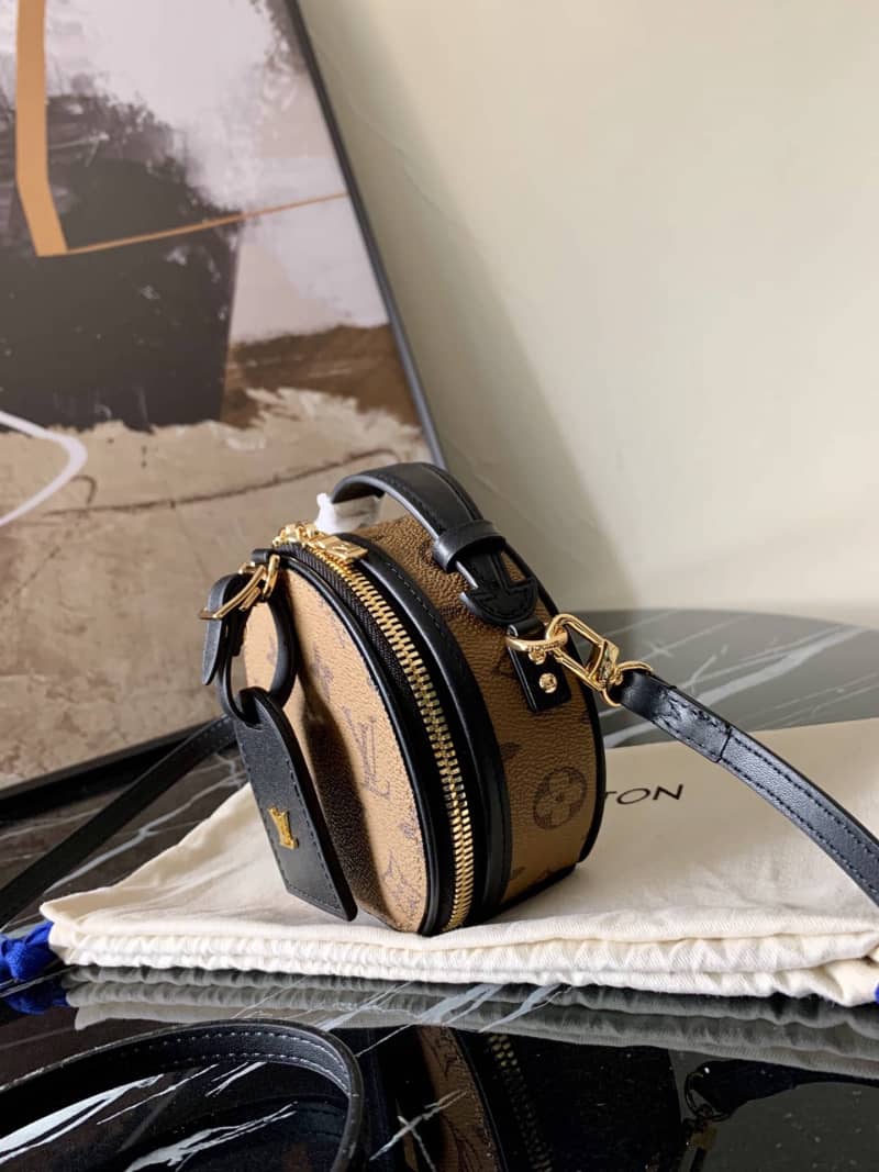 Best Replica Best Replica Louis Vuitton Monogram Reverse Mini Boite Chapeau Replica Shoulder Bag Yellow M68276(ColaReps) - Colareps