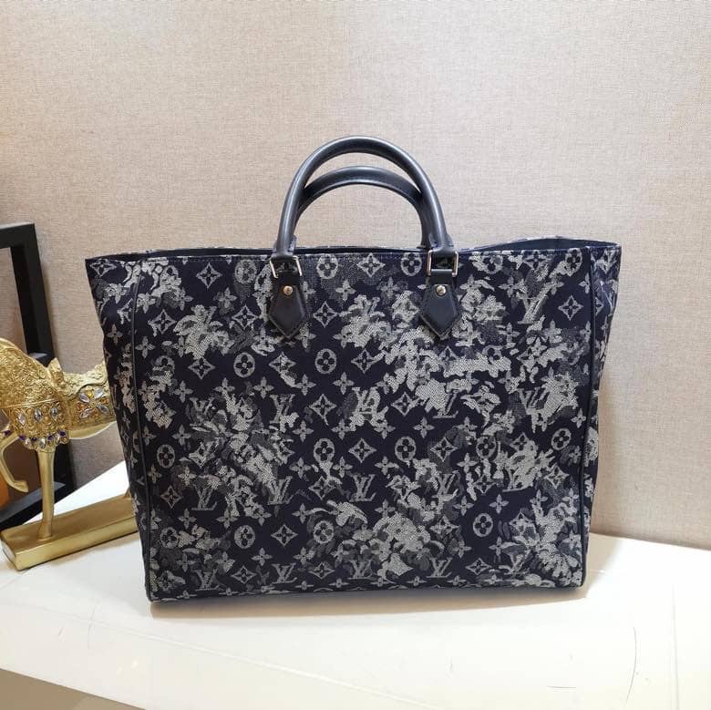 Best Replica Louis Vuitton Gran Sac Monogram Tapestry Tote Replica M57284 - Colareps