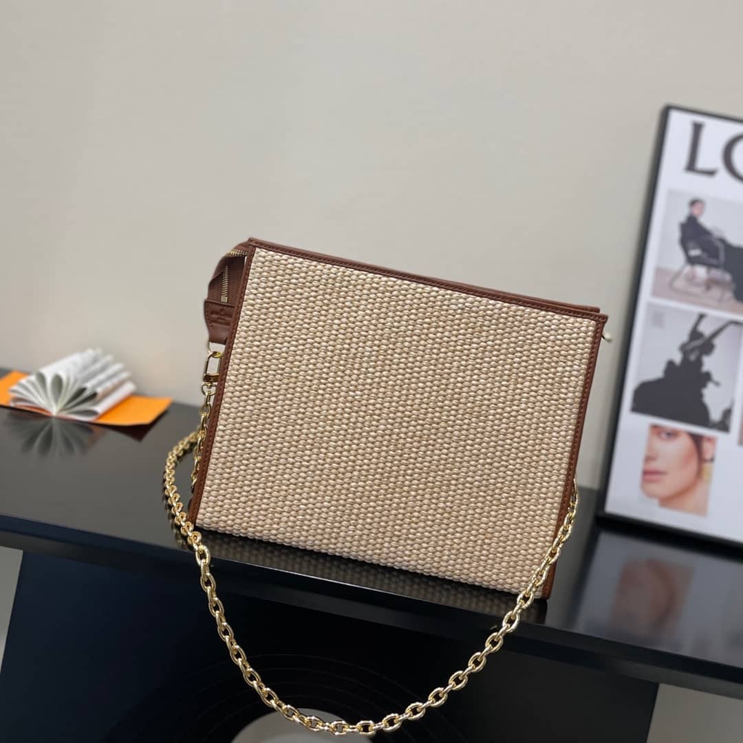 Best Replica Louis Vuitton Toiletry Pouch on Chain Circle Logo M81366 Replica - Colareps