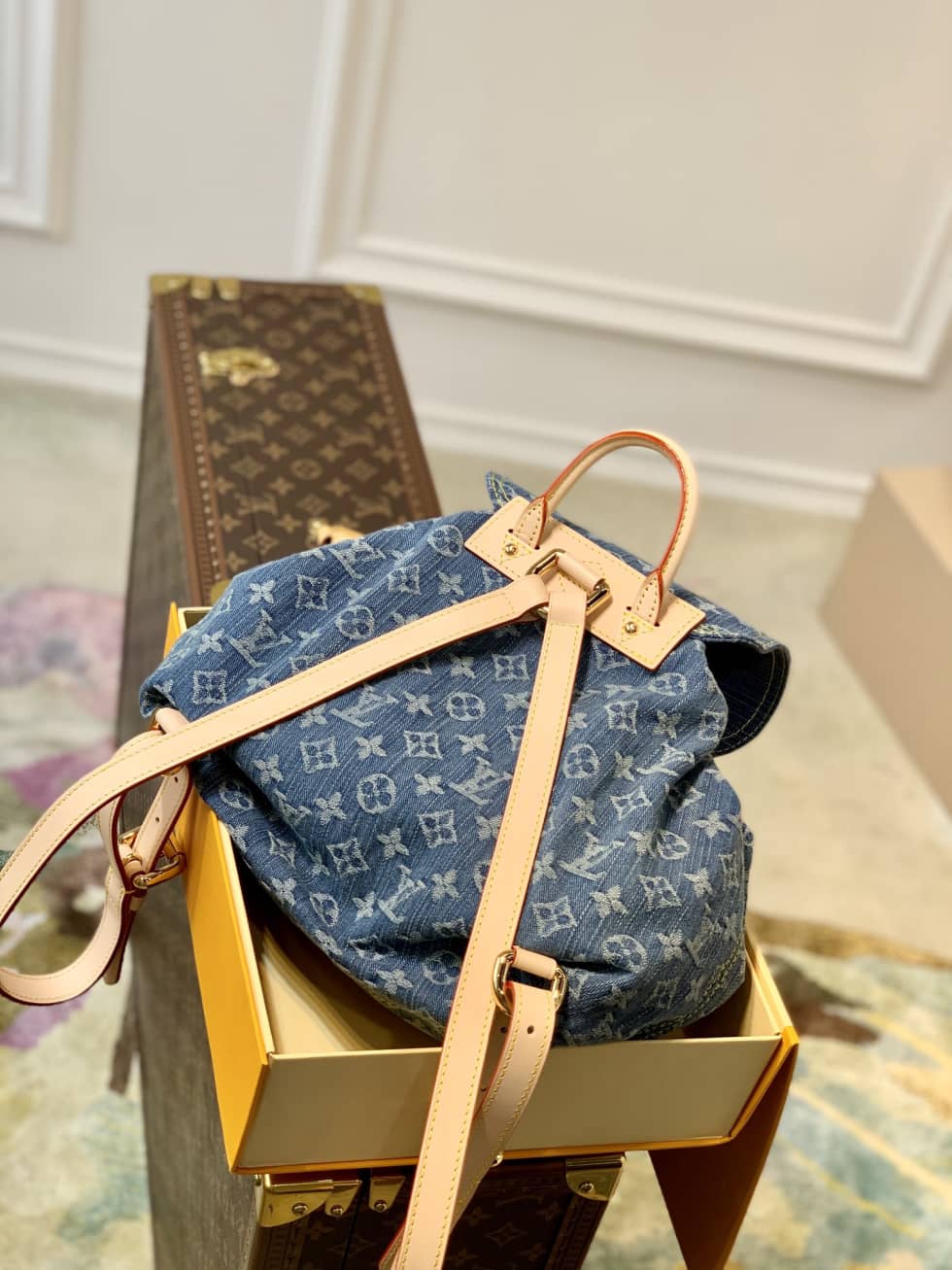 Best Replica Louis Vuitton Monogram Denim M44460 Replica Backpack - Colareps
