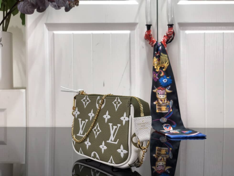 Best Replica Louis Vuitton Monogram Empreinte Leather Mini Pochette Accessoires M81284 Replica - Colareps