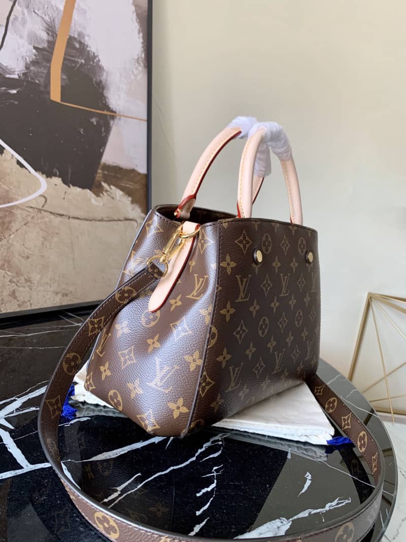 Best Replica Louis Vuitton Montaigne BB Monogram Shoulder Bag Replica M41055 - Colareps
