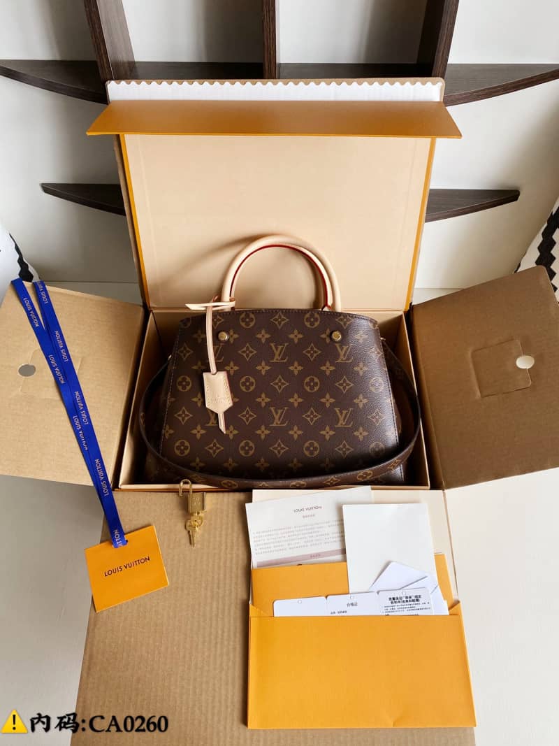 Best Replica Louis Vuitton Montaigne MM Monogram Canvas Bag Replica M41056 - Colareps