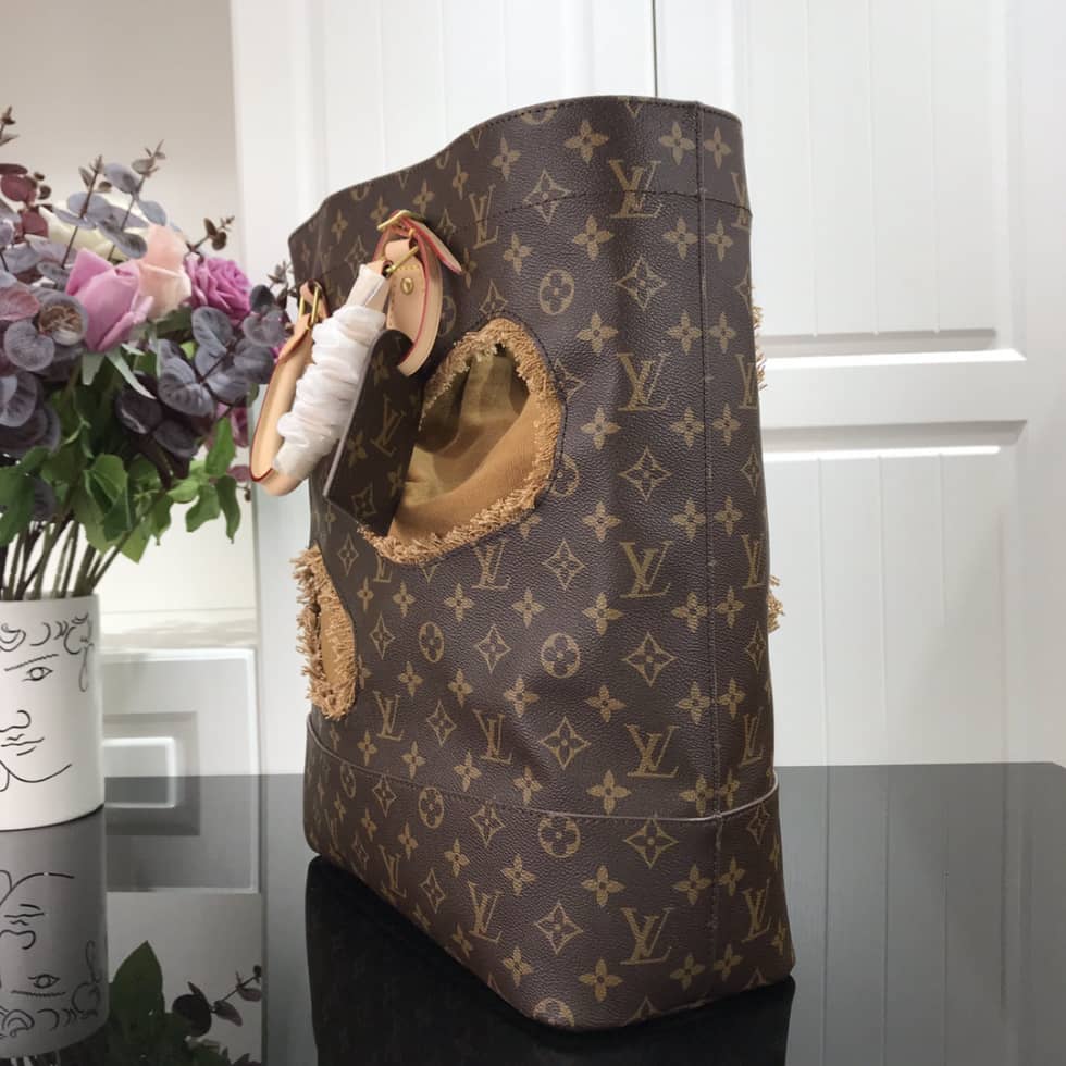 Best Replica Louis Vuitton Monogram X Comme Des Garons Burned Holes Tote M40011 Replica - Colareps