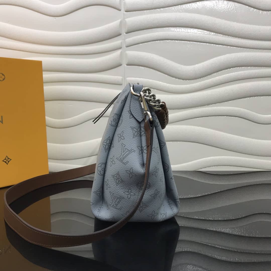 Best Replica Louis Vuitton Babylone Chain BB 2way Replica Shoulder Bag Blue M51223 - Colareps