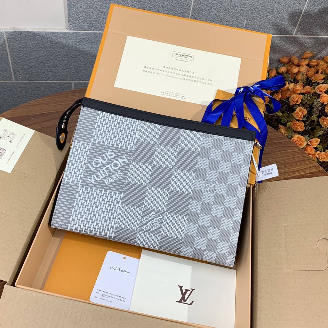 Best Replica Louis Vuitton Pochette Voyage Canvas Replica Bag N60443 - Colareps