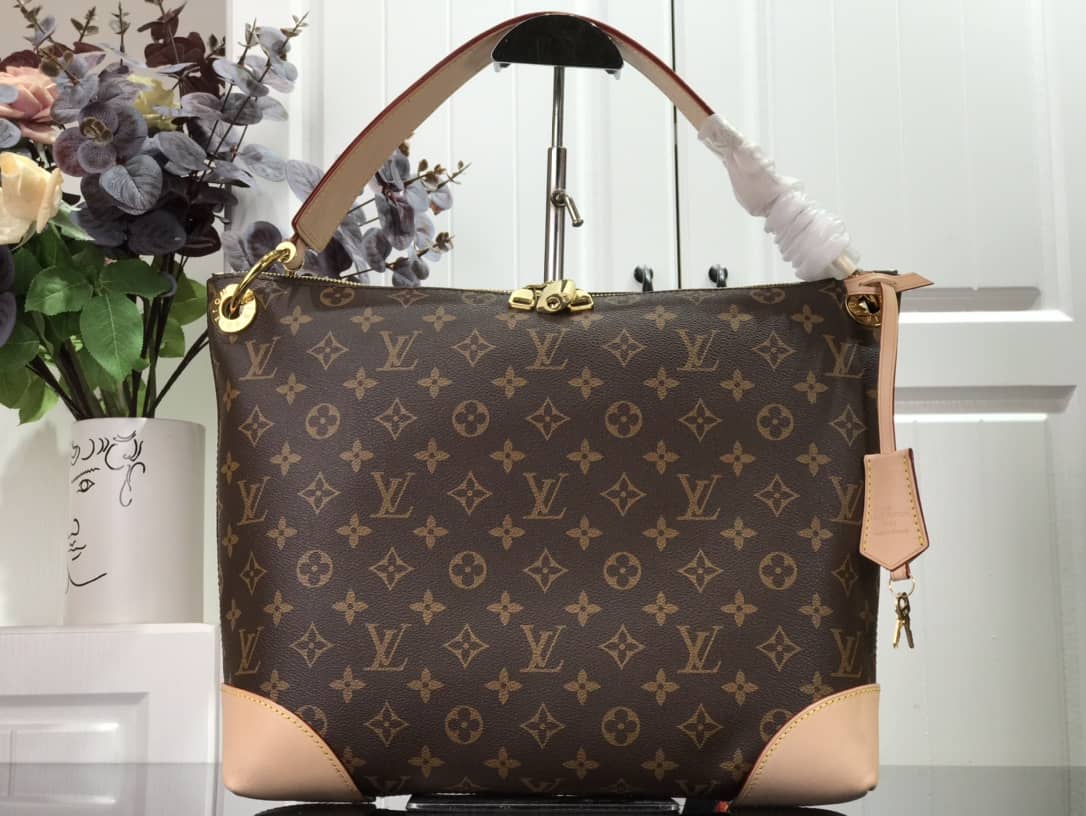 Best Replica Louis Vuitton Berri PM Monogram Canvas Shoulder Bag Replica M41623 - Colareps