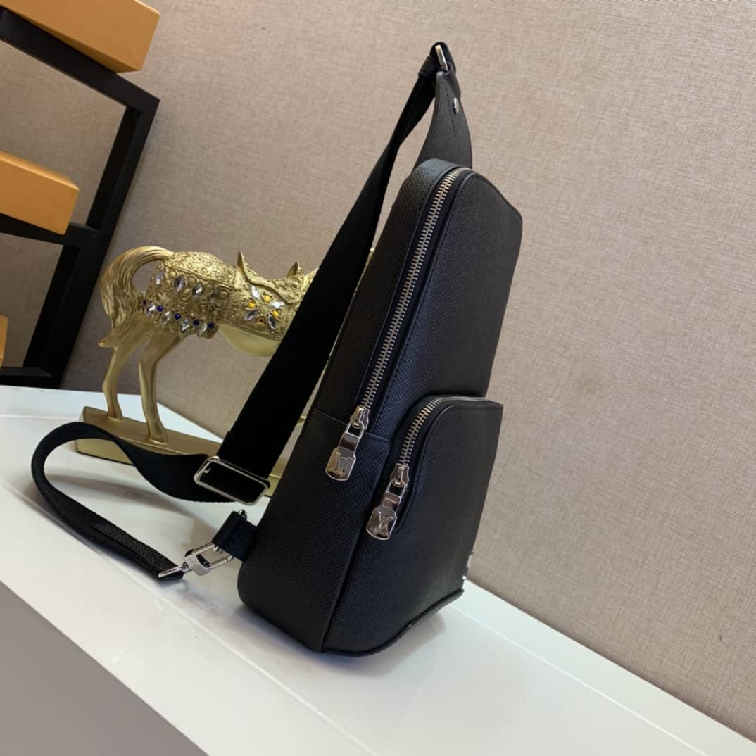 Best Replica LV Avenue Taiga Leather Replica Sling Bag M30443 - Colareps