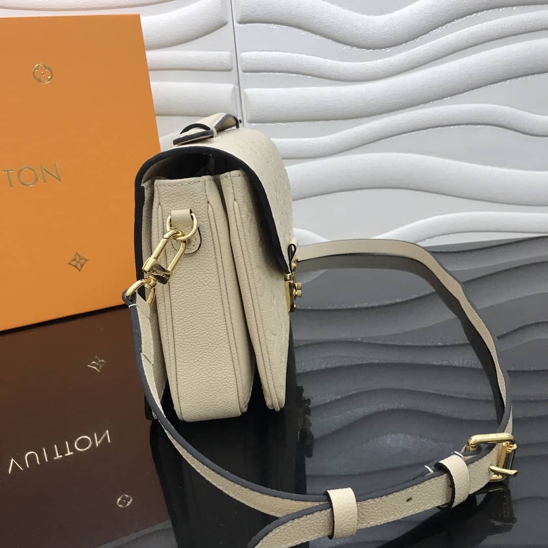 Best Replica Louis Vuitton Replica Pochette Metis Empreinte White M41487 - Colareps