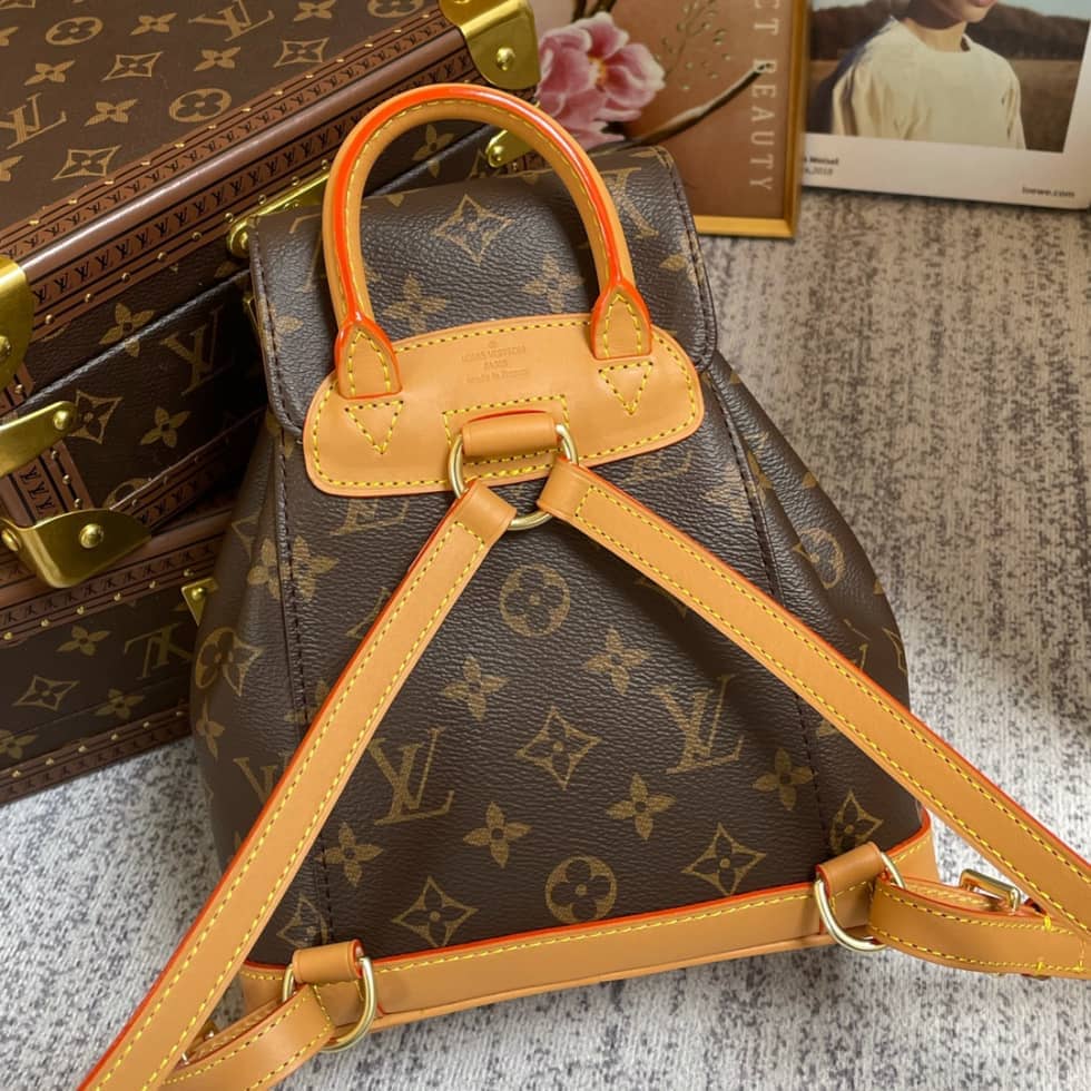 Best Replica Louis Vuitton Monogram Mini Montsouris Rucksack M51137 Replica Backpack - Colareps