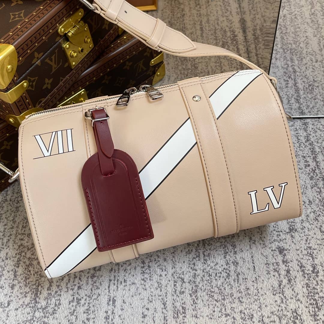 Best Replica Louis Vuitton Virgil Abloh City Keepall Bag Replica M45757 - Colareps