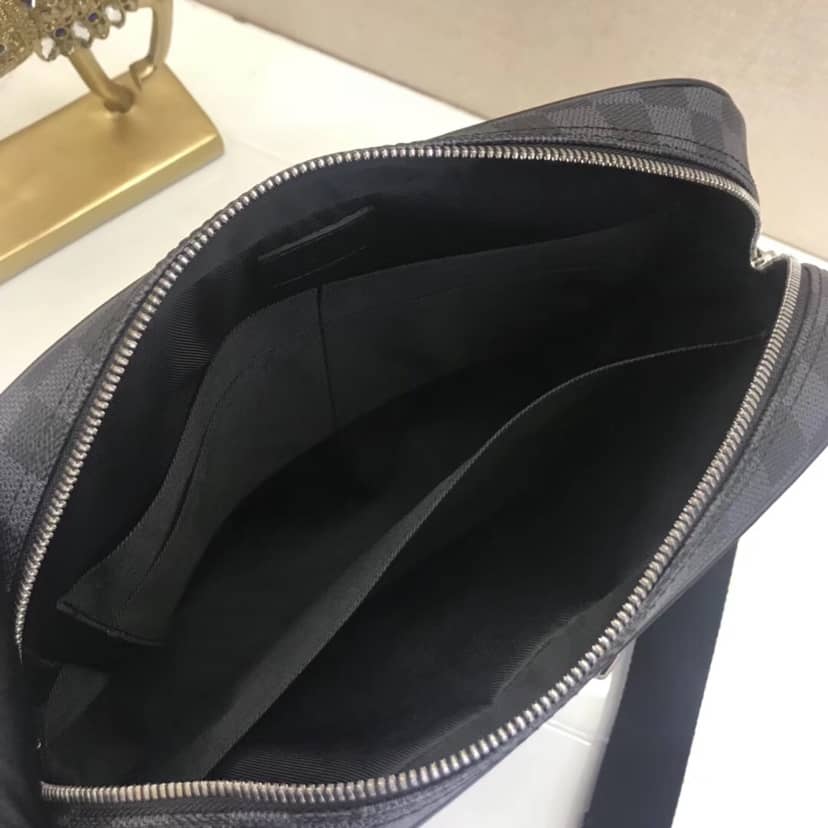 L0vis Vvtt0n Damier Graphite Dayton MM Replica Messenger Bag N41409