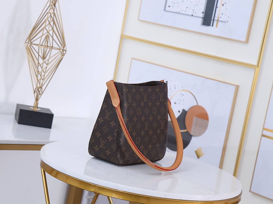 Best Replica Louis Vuitton Monogram Looping MM Replica Shoulder Bag M51146 - Colareps