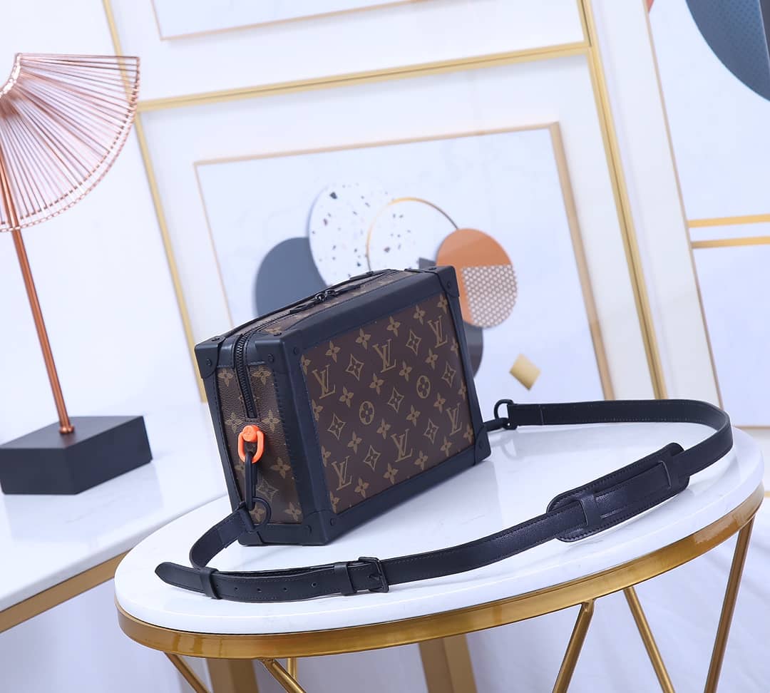 Best Replica Louis Vuitton x Virgil Abloh Monogram Soft Trunk Replica M44478 - Colareps