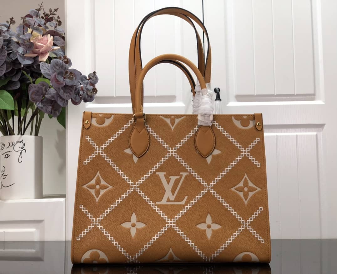 Best Replica Louis Vuitton Onthego MM Monogram Empreinte M46015 Replica Tote - Colareps