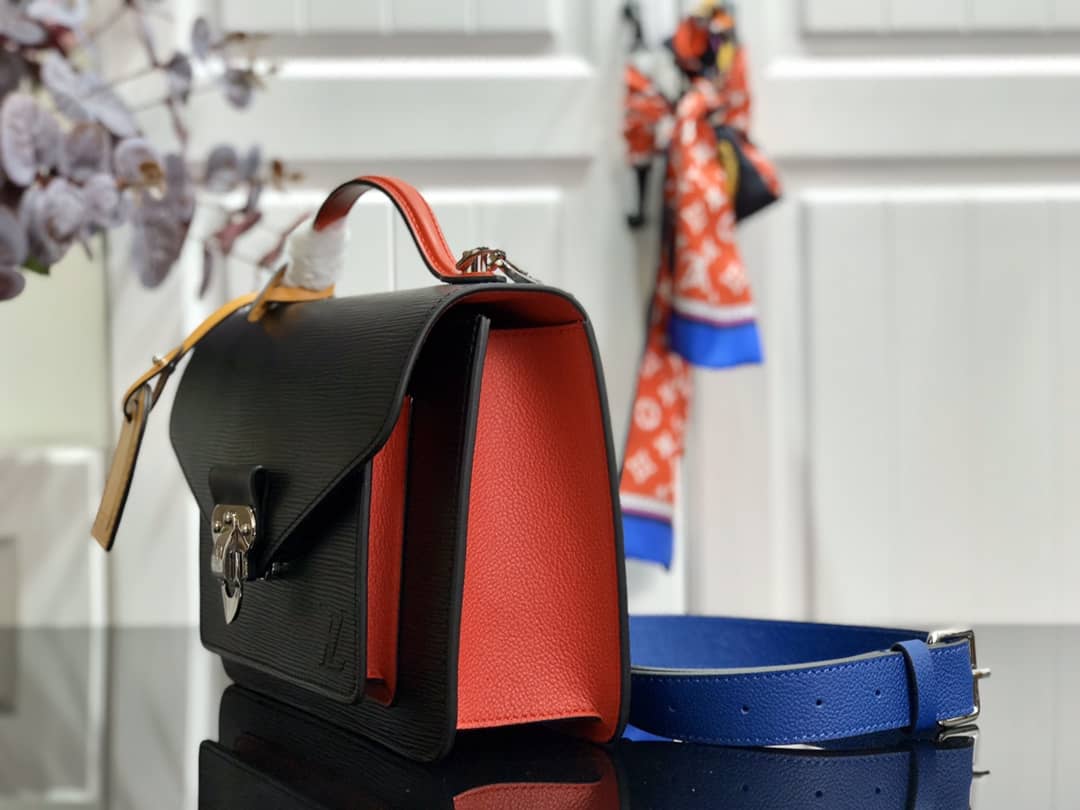Best Replica Louis Vuitton Neo Monceau Epi Leather Satchel Replica Bag - Colareps