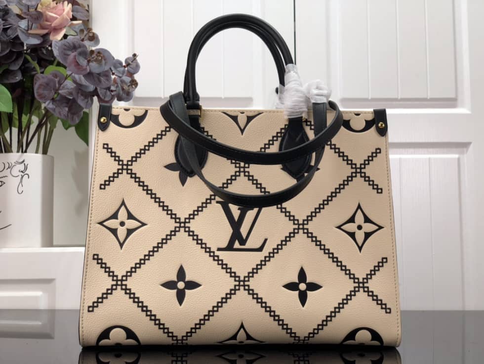 Best Replica Louis Vuitton Onthego MM Monogram Empreinte M46015 Replica Tote - Colareps
