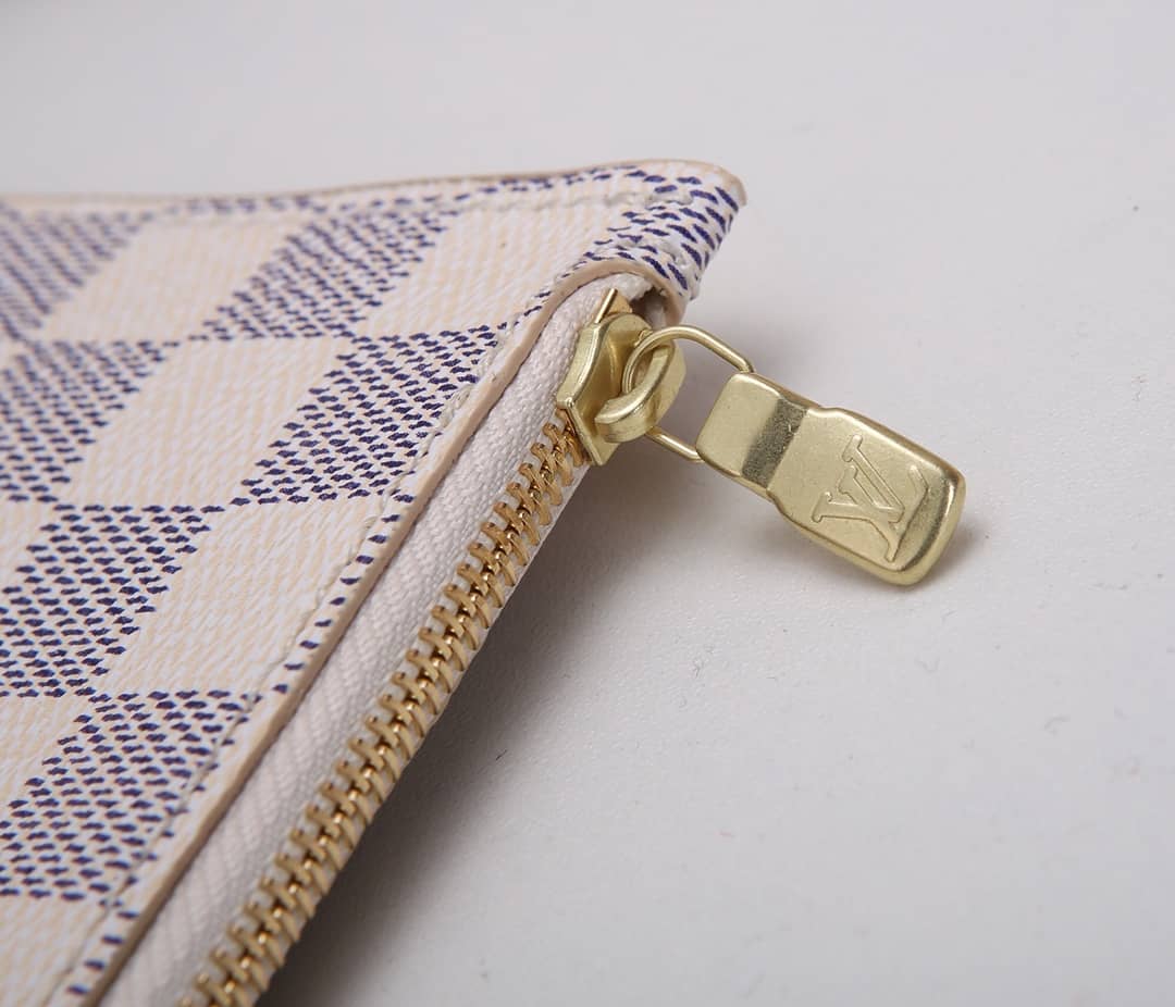 Best Replica Louis Vuitton Neverfull Dupe MM Damier Azur Tote N41361 - Colareps