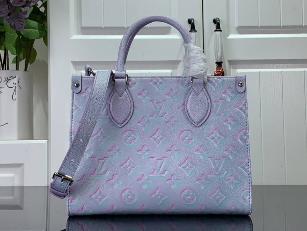 Best Replica Louis Vuitton Onthego PM Purple M46067 Replica Tote - Colareps
