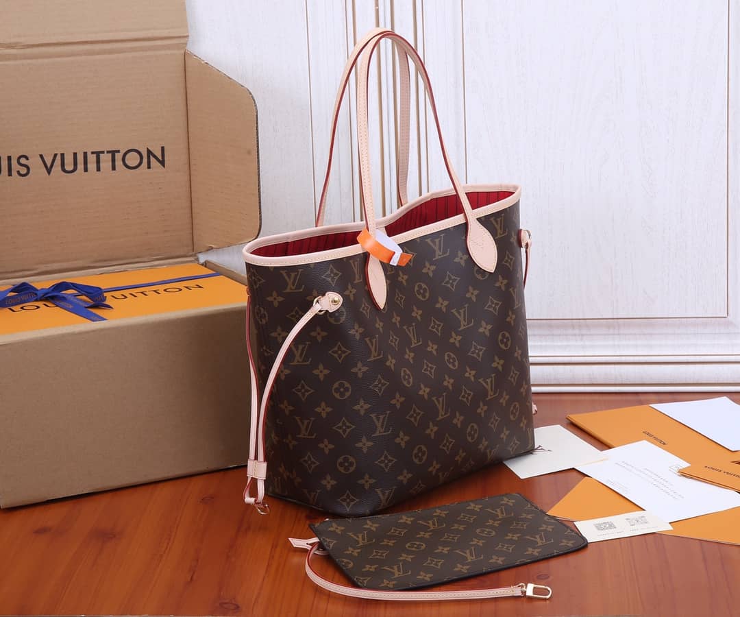 Best Replica Louis Vuitton Monogram Canvas Neverfull MM Bag Replica M41177 - Colareps