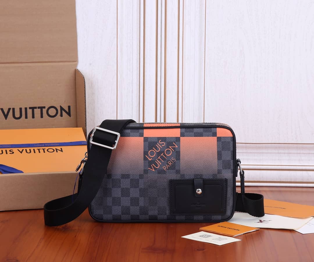 L0vis Vvtt0n Damier Graphite Giant Messenger Bag Replica N40421
